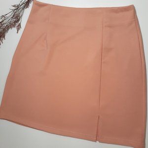 Pinky high waist skirt